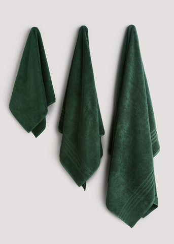 Green 100% Egyptian Cotton Towels  M572271