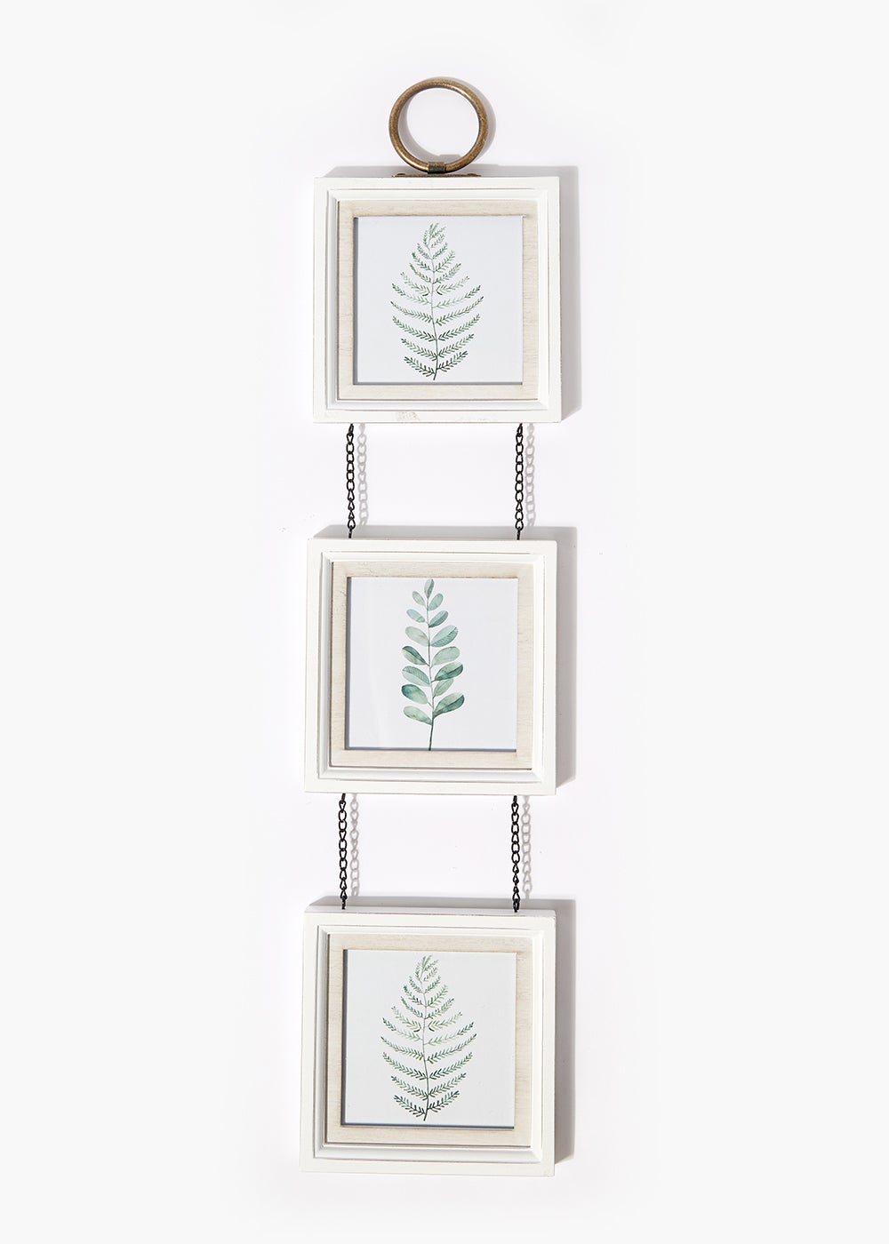 Hanging Multi Aperture Photo Frame (3 x 3.54x3.54in) White M696638