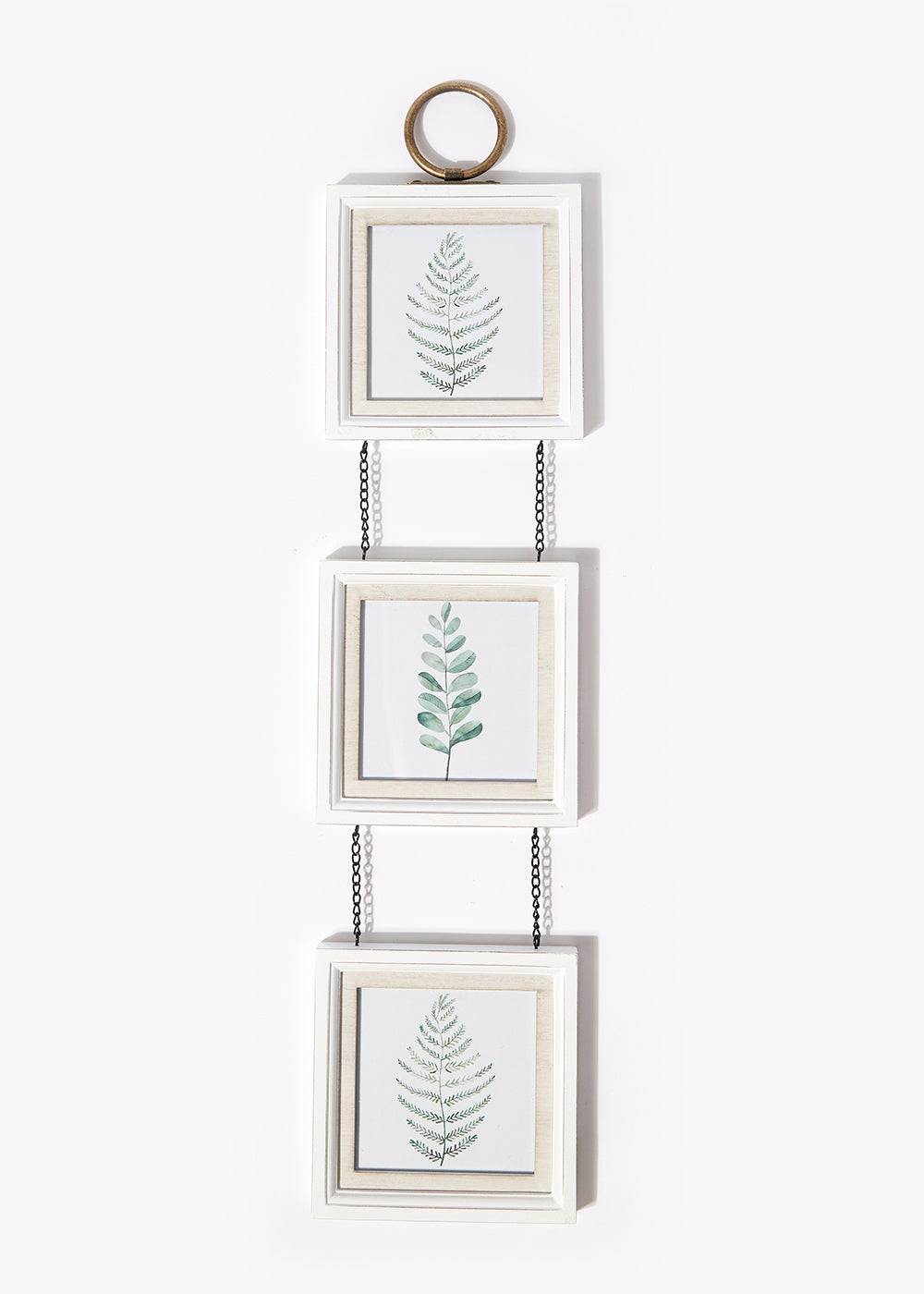 Hanging Multi Aperture Photo Frame (3 x 3.54x3.54in) White M698145