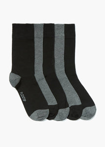 5 Pack Flexi Top Bamboo Socks  M211992