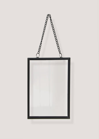 Black Hanging Metal Frame (4x6in) M697611
