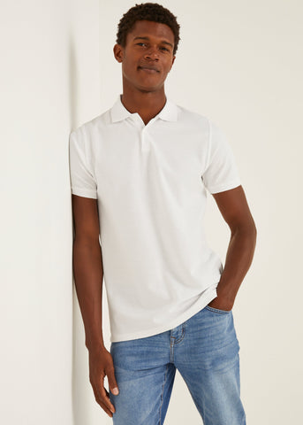 White Essential Polo Shirt  M436351