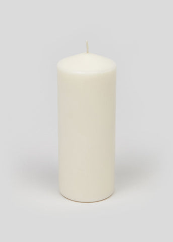 Medium Pillar Candle (16cm x 6cm) Cream M696302