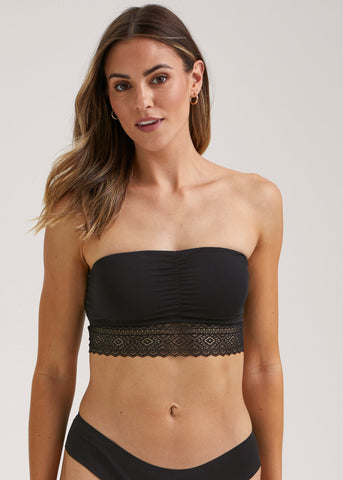 Black Lace Bandeau  F471773