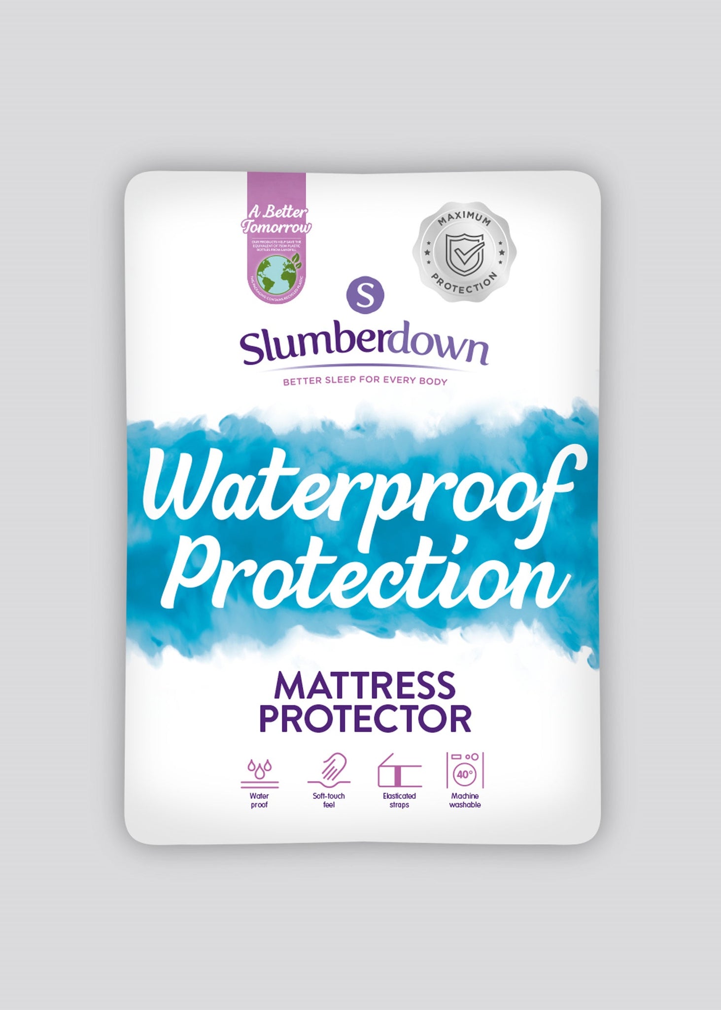 Slumberdown Waterproof Mattress Protector  M459675