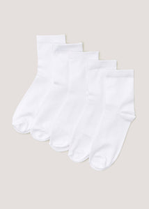 5 Pack Soft Touch Bamboo Socks  F471928