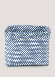 Blue Plastic Storage Basket M814649