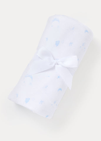 Blue Layette Baby Blanket  C136031