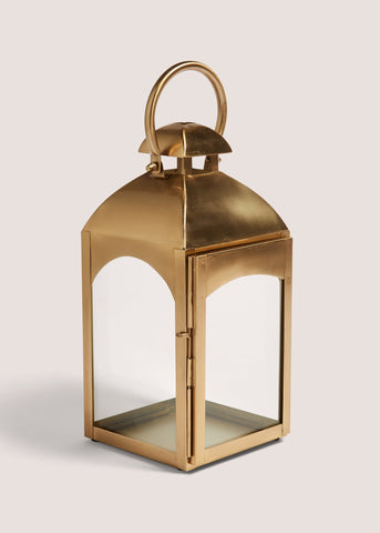 Gold Small Lantern (13cm x 12cm x 31cm) M698062