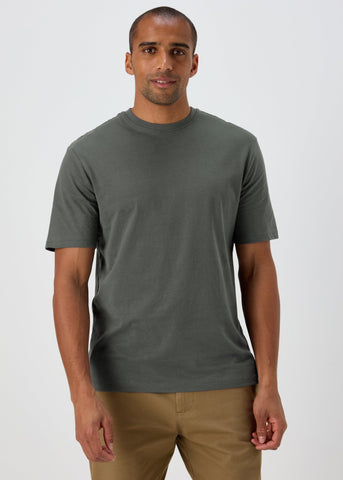 Grey Essential Crew Neck T-Shirt  M436749