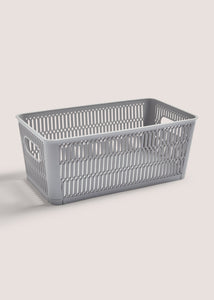 Grey Storage Box (23cm x 28.2cm x 12cm) M814771