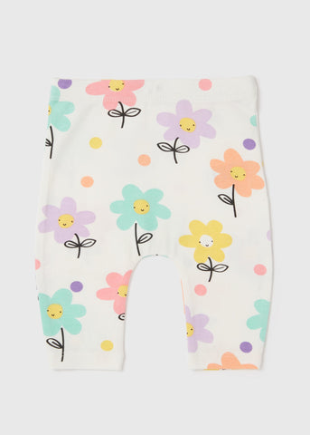 Baby Multicoloured Floral Print Leggings (Newborn-23mths)  C320715