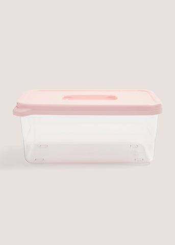 Pink Lunch Box (18cm x 12cm x 8cm) Baby Pink M484852